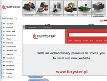 Tablet Screenshot of feryster.com